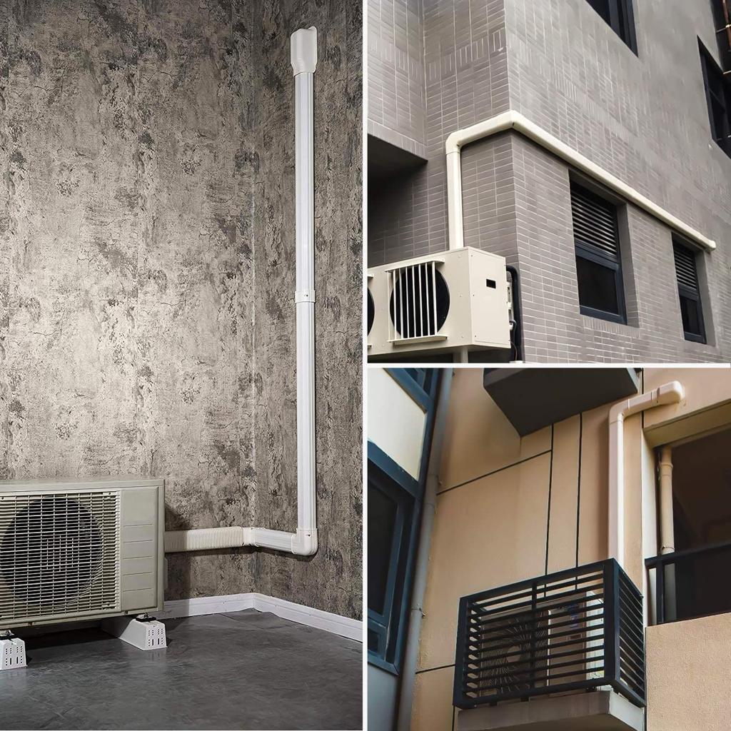Decorative PVC Line Cover Kit for Mini-Split AC
 – TOSOT Direct